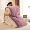 2026 Novo E-commerce Transfronteiriço Lã de Cordeiro Jacquard Colcha de Inverno Espessada Dormitório Colcha Individual/Dupla Núcleo Atacado