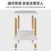 Mesa pequena Mesa de centro Sala de estar Household Small Apartment Bedside Storage Rack Bedroom Simple Bedside Table Balcony Mini Side Table