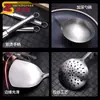Espátula de Aço Inoxidável Conjunto de Cozinha Escorredor de Cozinha Utensílios Domésticos Panela Quente Espátula Colher de Sopa Atacado Frigideira Antiaderente Anti-Escaldante