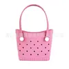 Bolsa Perforada de Eva para Mujer Más Vendida, Bolso Coreano de Nicho, Bolso de Playa Simple y Elegante, Neceser, Bolso Cruzado