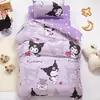 Juego de tres piezas de colcha de algodón para jardín de infantes Kuromi Juego de seis piezas de ropa de cama de algodón puro para siesta de bebé Funda de colcha para niños