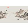 Hotel New Chinoiserie Elegante Individual Bordado Mural Tipo Flor Tejido de Pared Bordado sin Costuras Sala de Estar Pared de Fondo para TV Estilo Zen