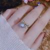 Accesorios Seiko diy anillo de perlas de plata esterlina S925 soporte vacío anillo de moda para niña anillo hecho a mano material para soporte de anillo