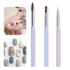 15 Canetas de Nail Art Atacado Ferramentas de Nail Art Caneta com Ponta Dupla Caneta de Linha para Fototerapia Caneta de Escultura Conjunto de Pincéis para Pintura
