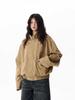Jaqueta Bomber Bomber Retrô Americana Masculina e Feminina Primavera e Outono Marca de Moda Curta Perfil Largo Gola Detroit Ferramental