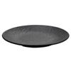 Vajilla de Melamina Personalizada Creativa Patrón de Árbol Plato Occidental Plato para Bistec Pasta Plato Redondo Plato de Sombrero de Paja de Gama Alta Negro