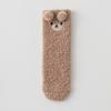 Bebés Recién Nacidos y Niños Pequeños, Niños y Niñas, Clase a Primavera, Otoño e Invierno Forro Polar de Coral Espesado Calientes Largos Hasta la Rodilla Calcetines