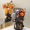 Hojas de espuma floral con temática de Halloween, disponibles en stock de fábrica para venta al por mayor, son hojas de espuma floral impermeables todo en uno, perfectas para floristas y proyectos de bricolaje