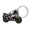 Pingente de chaveiro de motocicleta transfronteiriça cartoon PVC borracha macia fivela de chaveiro chave de carro pingente de mochila escolar