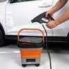 Pistola de agua inalámbrica para lavado de autos, lavador de autos a presión con batería de litio, juego de pistola de lavado de autos portátil sin escobillas para el hogar, herramienta para regar flores al por mayor
