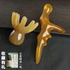 Massagem na Cabeça Gua Sha Salão de Beleza Caneta de Acupressão Bastão de Tração Muscular para Olhos Ferramenta de Meridiano Terapia do Couro Cabeludo Pente Oito Garras Ferramenta de Relaxamento