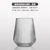 Vaso de cristal de rayas verticales estilo Ins, resistente al calor, apto para uso doméstico, vaso para jugo, taza de café, vaso para bebidas frías, vaso de agua de alta estética, apto para restaurantes