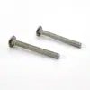 Tornillo de carrocería de acero inoxidable 304 cabeza semicircular grande cuello cuadrado cabeza plana grande cabeza de paraguas M4M5M6M8M10 cabeza grande