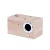 Caja de Cría Horizontal Multicapa para Loros, Caja de Incubación para Periquitos, Agapornis, Cacatúas, Nido Tibio de Invierno para Pájaros, Caja Nido Colgante Interna y Externa