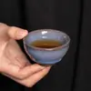 Atacado Jianyang Jianzhan Forno Cerâmico Gotejamento de Óleo Matéria-Prima Pneu de Ferro Xícara Mestra Xícara de Chá Kung Fu Xícara de Chá Conjunto de Chá