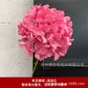 Flor artificial rosa vermelha flor artificial atacado rosa peônia hortênsia flor falsa casamento decoração de fundo de estrada
