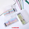 Recambios de Bolígrafo Jiaxuepai Negro 0.38/0.5 Tubo de Aguja Completo Recambios de Reemplazo Suministros Escolares Recambios de Bolígrafo de Tinta Sin Rotura de Tinta Sin Rotura de Recambio