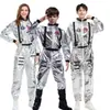 Disfraz de Astronauta Espacial de Halloween Piloto Espacial Vagando por la Tierra Personaje CoS Traje de Aviador Ropa de Astronauta
