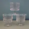 Copo Baixo de Vidro Gravado Copo para Destilados Copo de Coquetel Copo para Bebidas Copo de Sobremesa Vidro Gravado Retro Ins Girassol