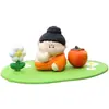 Adornos alegres de loto, Estaciones de trabajo de Bodhisattva y Buda, Decoraciones para meditación y descompresión, Regalos curativos