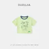Venta de Verano de DuduRopa de Remate Infantil, Atuendos de Verano con Estilo para Niños, Pantalones de Verano para Niñas, Ropa Infantil de Moda