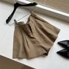 Pantalones Cortos Khaki de Corte Recto, Ajuste Delgado, de Buena Calidad, en Stock, Disponibles para Mayoreo