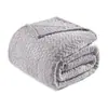 Manta para Siesta de Oficina Manta de Espiga de Trigo Manta de Dormitorio Manta Suave Engrosada Cómoda Siesta Todas las Estaciones Franela Transfronteriza