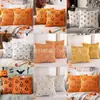 Fundas de almohada decorativas transfronterizas con temática de calabaza de Halloween, los más vendidos de Amazon, con diseños espeluznantes de felpa y acolchados, perfectas para añadir un toque divertido a tu sofá