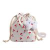 2024 nuevo estilo bolso pequeño versión coreana de dulce bolso bandolera transfronterizo el bolso popular de este año bolso cubo bolso de tela bolso de mujer
