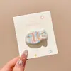 Pinza para el pelo de lunares de dopamina para mujer, Pinza lateral dulce y versátil, Pinza Bb linda, Pinzas de colores para flequillo y cabello, Pasador de moda