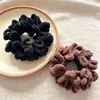 Elástico de Cabelo de Pelúcia Estilo Coreano, Elástico para Coque de Estudante Estilo Ins, Faixa Elástica para Cabelo, Acessório de Cabelo, Elástico