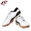 Suministro Directo de Fábrica de Zapatos de Golf para Hombre, Piel de Vaca, Transpirables, Resistentes al Desgaste, Impermeables, Logo Personalizable