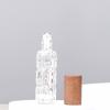 Z025-Frasco Portátil de Madeira com Rolha e Esfera 10ml 12ml Frasco de Perfumaria de Luxo Frasco Vazio Frasco de Óleo Essencial com Esfera
