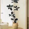 Plantas Verdes Simuladas, Árboles Falsos de Goma, Plantas Grandes en Maceta para Salas de Estar, Plantas Verdes Biónicas Grandes de Interior de Alta Gama, Plantas Decorativas para Oficina