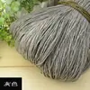 Sombrero de papel línea de rafia gancho sombrero de verano línea de rafia línea trenzada sombrero de paja de algodón línea gancho hecho a mano sombrero de copa hueco bolsa