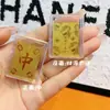 Adesivo para Celular Shuibei Gold Ouro Puro 999 Ano do Cavalo Cartão Atrai Fortuna e Riqueza Adesivo para Geladeira 2Mg Atacado
