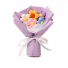 Flores artificiales transfronterizas, flores de hilo tejido, ramos pequeños, flores artificiales para el Festival Qixi, ramos hechos a mano, regalos de graduación, venta al por mayor