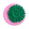 Molde de silicona con forma de girasol, rosa y flor de durazno para tartas, molde para chocolate y azúcar, arcilla con pegamento.