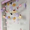 Perro Pudín Conejo Orejón Familia Kulomi Dibujo Animado Cortina de Puerta de Dormitorio Cortina Colgante Cortina para Dormitorio Sin Perforaciones Cortina Decorativa