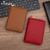 Portapasaportes RFID Modelo Nuevo 2025 Transfronterizo Bolsa Multifuncional para Guardar Documentos Estilo Corto Cremallera de Viaje Bolsa para Pasaporte