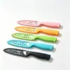 Seguridad del Hogar Pelador de Frutas Transpirable Cubierta de Hoja con Diseño de Cartas de Póker Mango Antideslizante Surtido Multicolor Fábrica de Cuchillos Pequeños de Cocina