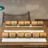 Sandália Barbie Sândalo Pintada à Mão Magnética Duas Peças Acessório DIY Espaçador de Pulseira Corda Trançada Pingente Acessório Criativo