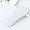 Meias Casuais Masculinas Cor Sólida Malha Antiderrapante Respirável Invisíveis Boca Rasa Silicone Meias Barco Conjuntos de Meias para Sapatos Beanie Meias Atacado