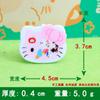 Plato Lindo Miau Comida Juguete Dibujos Animados Hecho a Mano DIY Joyería Pegamento Crema Resina Accesorios Pequeños Agujero Material Hebilla Zapato