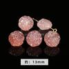 Jingdian Joias Cristal de Morango Natural Pixiu DIY Joias Pulseira Pingente Acessórios Estilo Étnico Produtos Semiacabados Atacado