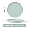 Pratos Personalizados, Louças Domésticas, Pratos Fundos Estilo Europeu, Talheres Simples e Elegantes, Pratos de Jantar Cerâmicos Espessos de Cor Pura