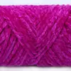 Hilo de chenilla brillante de tres cabos para tejer a crochet zapatos, hilo de lana grueso para tejer suéteres, bufandas y sombreros