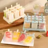 Molde de Sorvete Casa Fazendo Picolé Picolé Diy Sorvete Congelado Bloco de Gelo Sorvete Sorbet Caseiro Caixa de Gelo Picolé