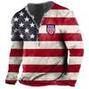 Comércio exterior europeu e americano, atacado, impressão transfronteiriça, jovem, comum, sem capuz, tamanho grande, slim fit, sem gola, casual, camiseta de manga comprida