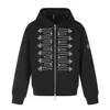 Sudadera con Capucha y Chaqueta de Cuerda Estilo Corte Europeo y Americano New Autumn 2026 Magic Bear con Diseño de Botones y Cremallera